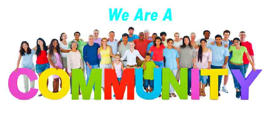 We are a community
